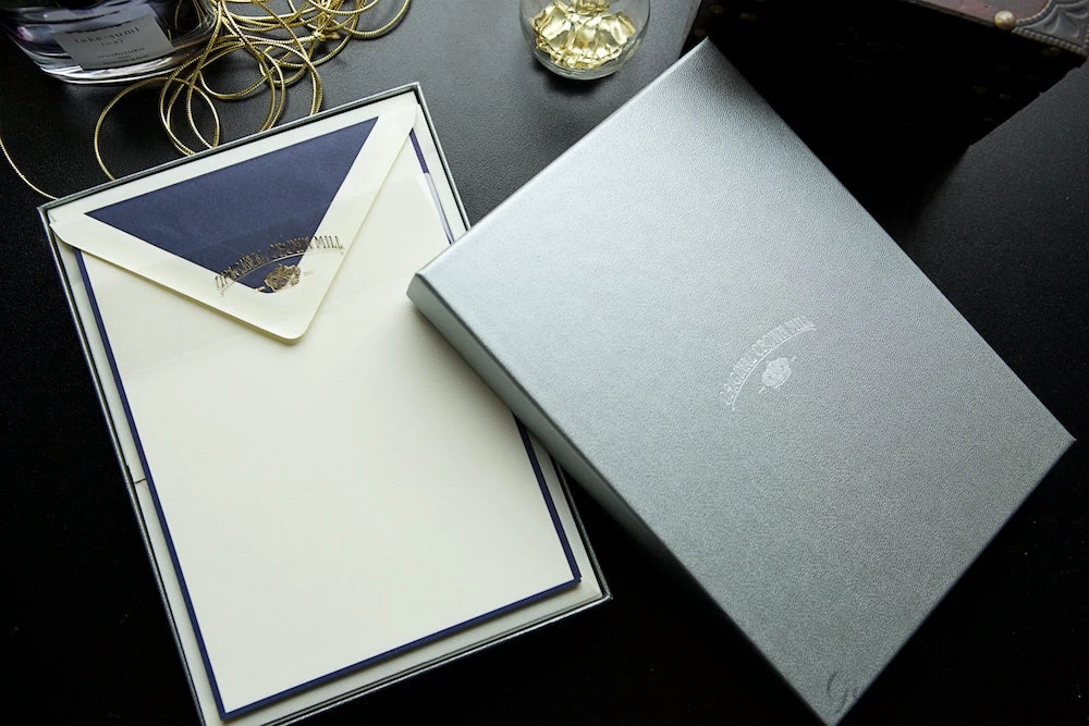 Original Crown Mill Bicolor A5 Correspondence Set - Cream/Green - Image 3