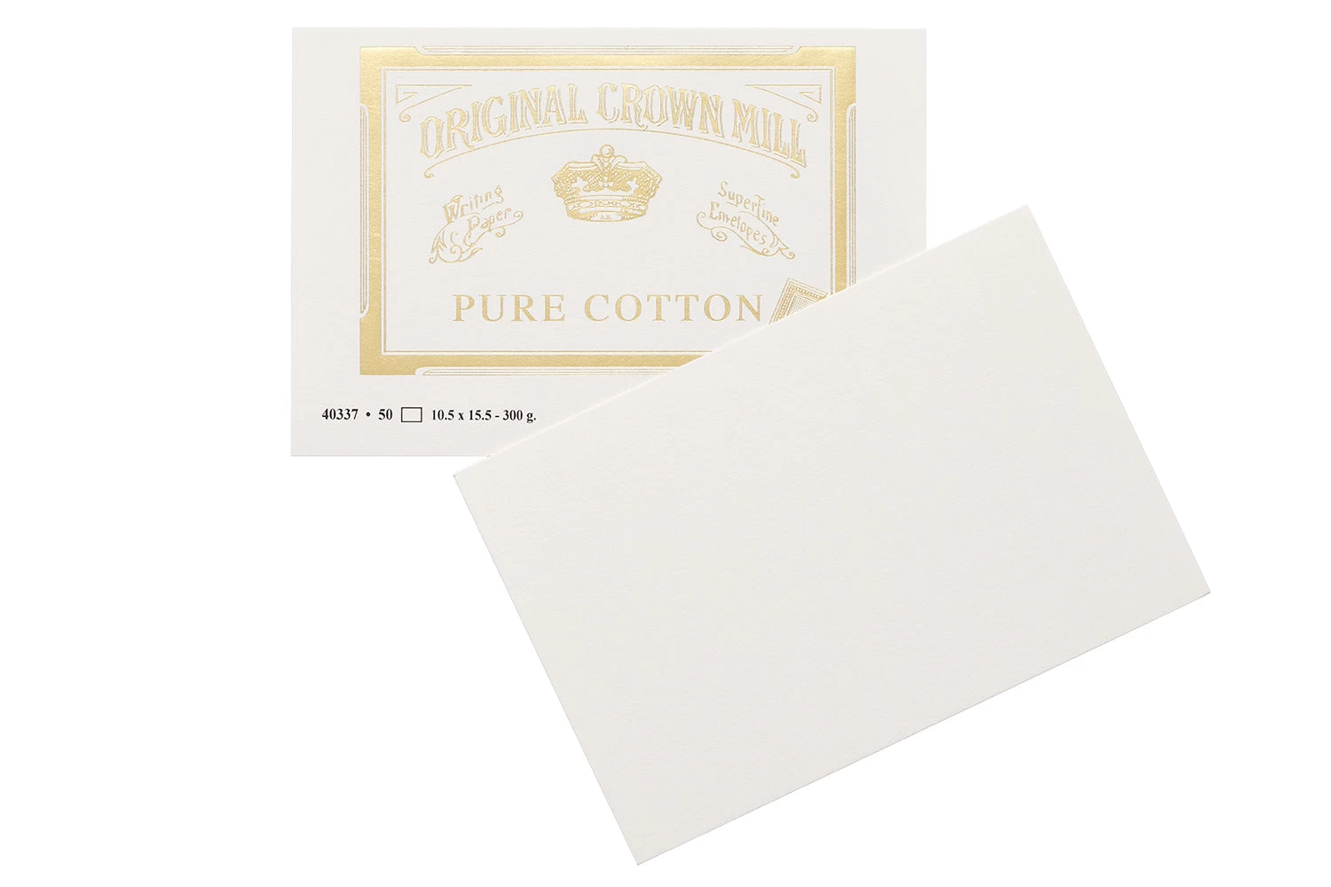 Original Crown Mill Pure Cotton Flat Cards - Image 3