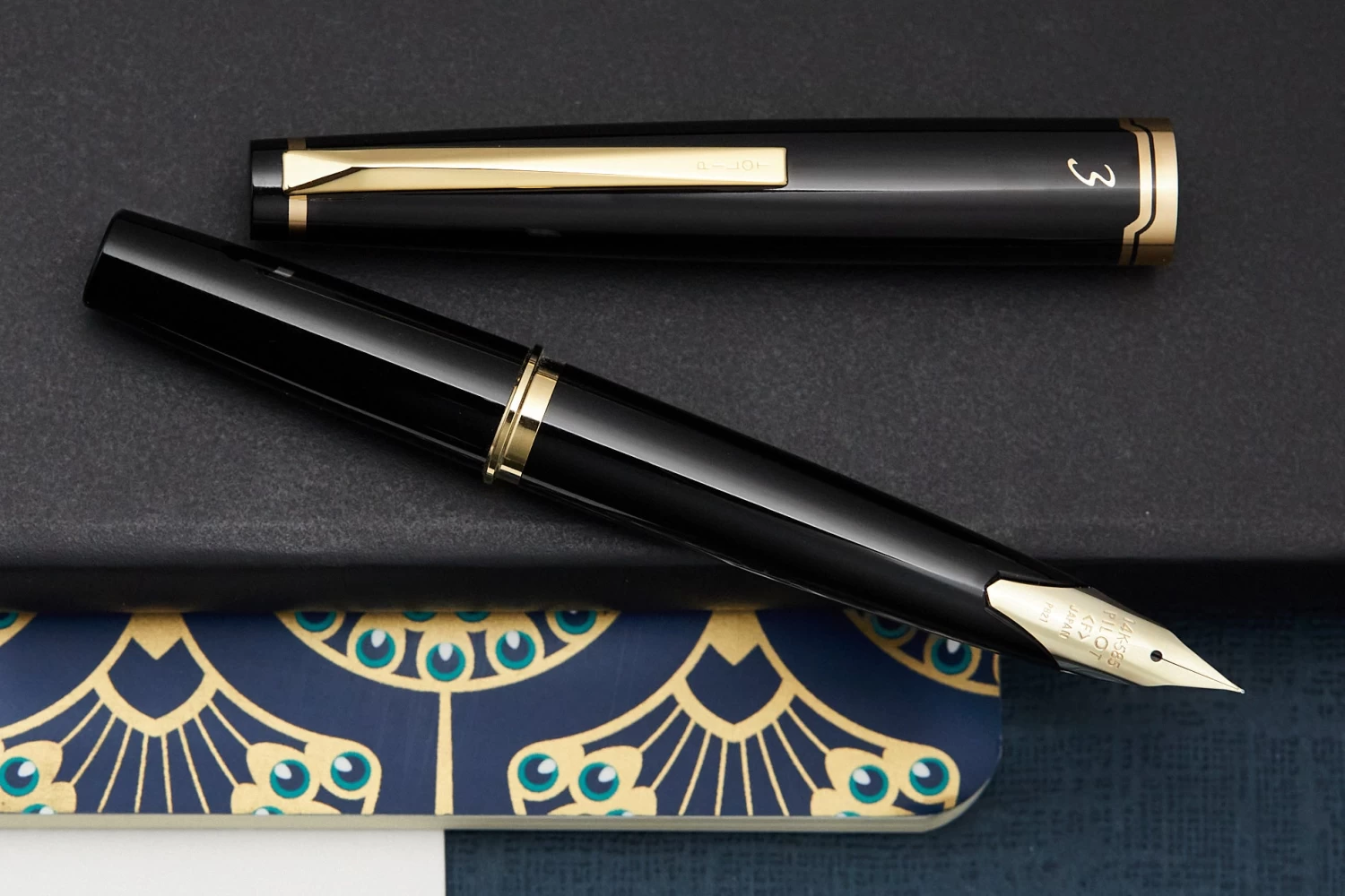 Pilot E95s Fountain Pen - Black - Image 10