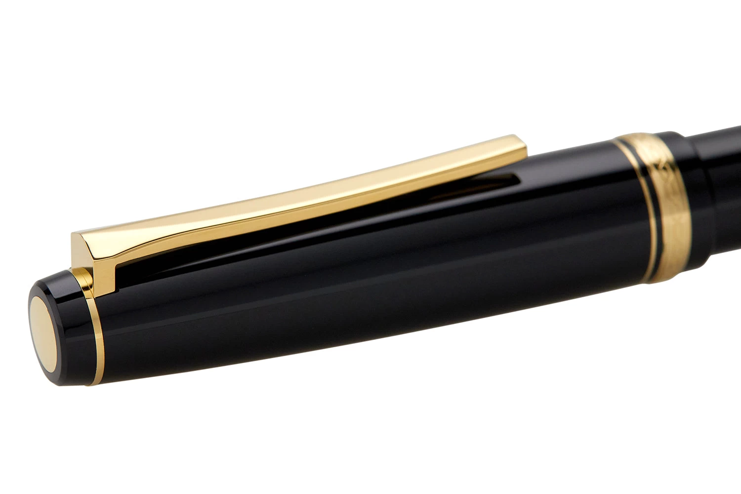 Pilot Falcon Fountain Pen - Black/Gold - Image 5