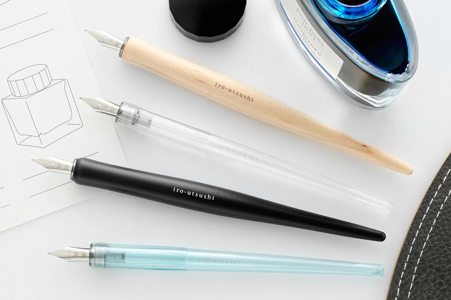 Pilot Iro-Utsushi Dip Pen - Clear Resin - Image 4