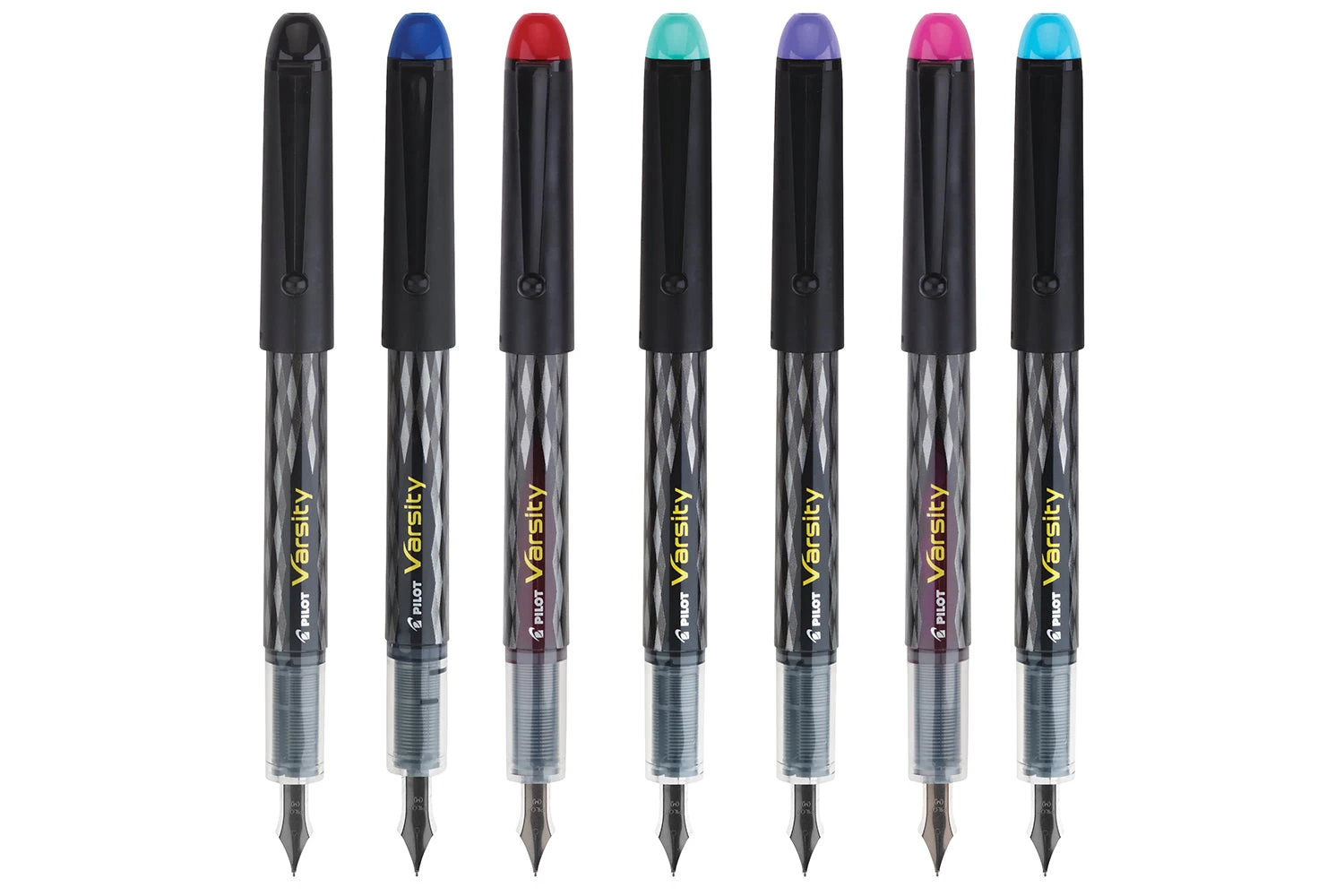 Pilot Varsity Fountain Pen - Assorted 7-Pack, Medium - Image 2