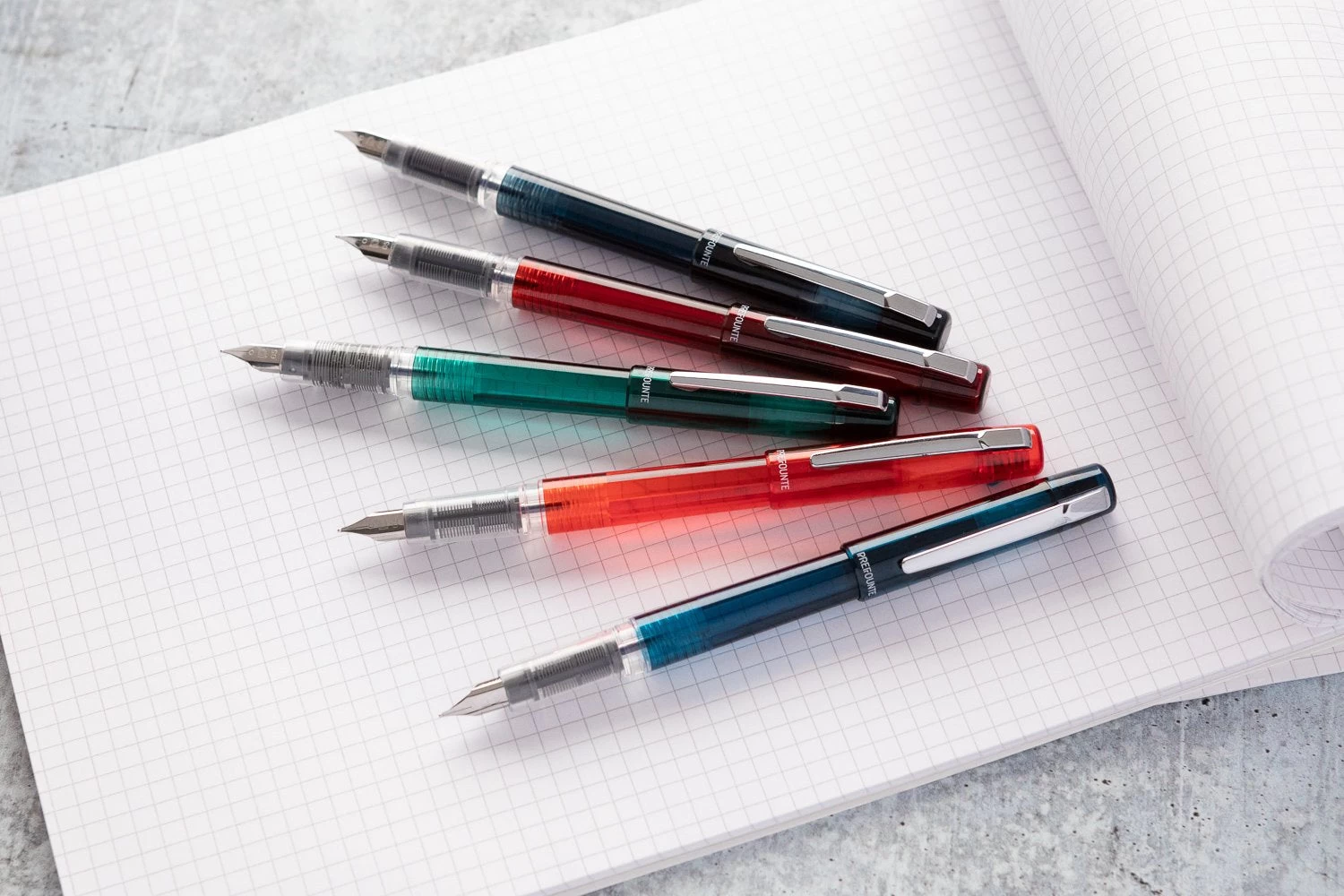 Platinum Prefounte Fountain Pen - Night Sea - Image 9