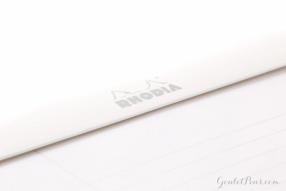 Rhodia No. 13 A6 Notepad - Ice White, Lined - Image 5