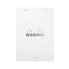 Rhodia No. 16 A5 Notepad - Ice White, Lined