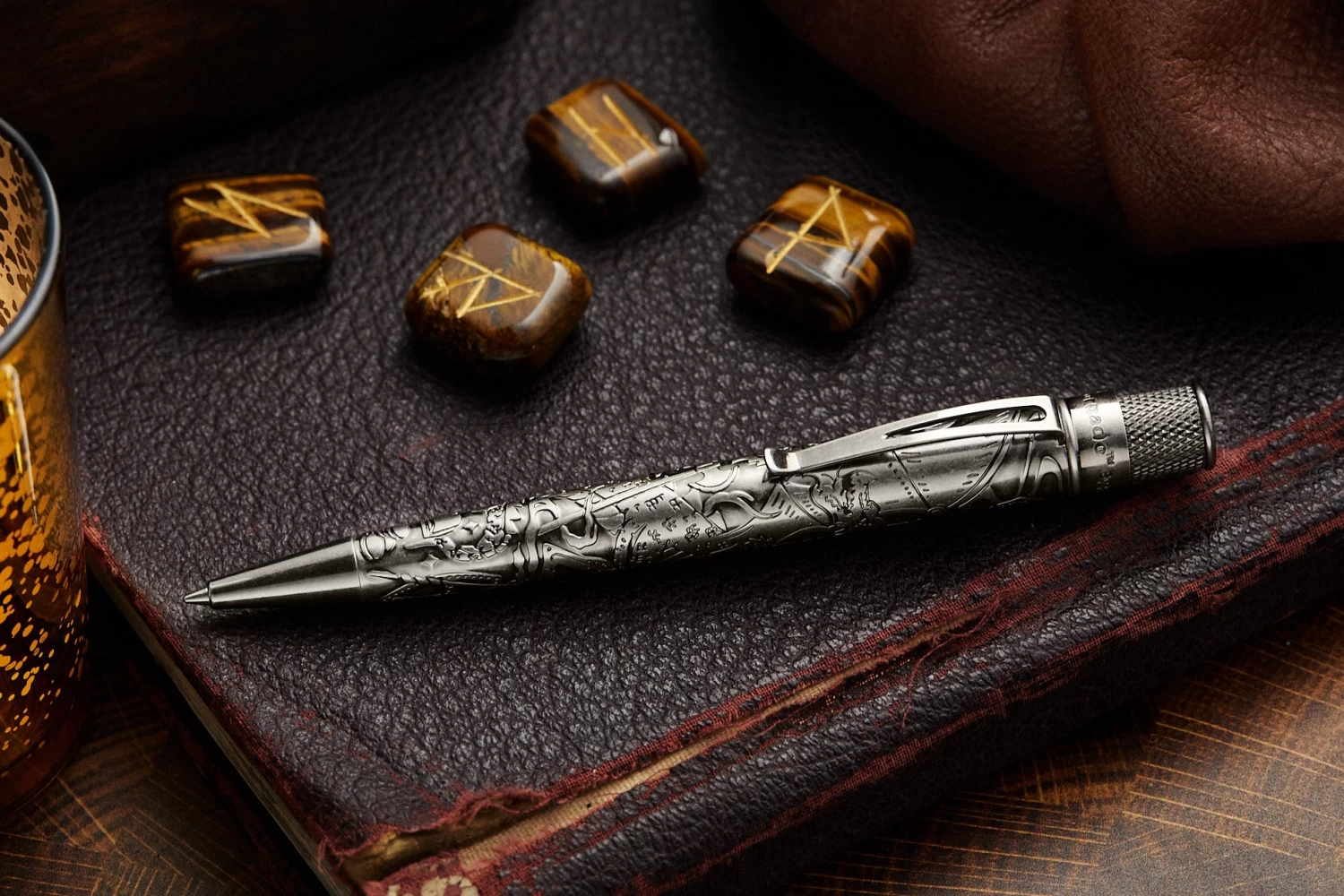 Retro 51 Tornado Rollerball Pen - Fire & Dice (Special Edition) - Image 3