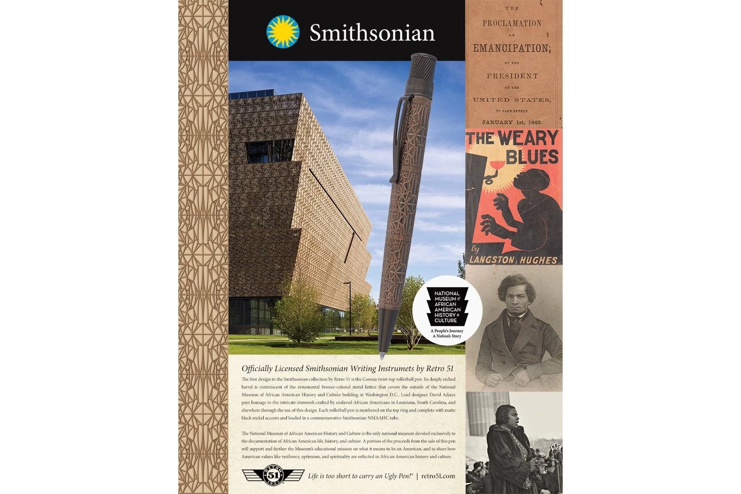 Retro 51 Tornado Rollerball Pen - Smithsonian Corona - Image 6