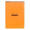 Rhodia No. 18 Top Wirebound A4 Notepad - Orange, Graph