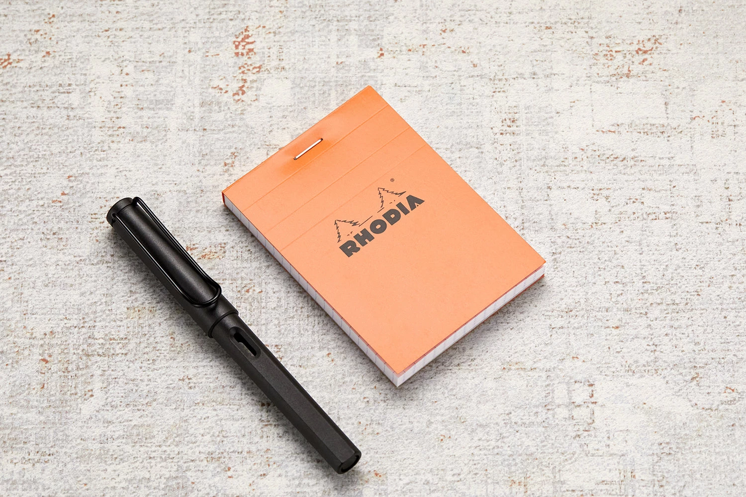 Rhodia No. 11 A7 Notepad - Orange, Graph - Image 5