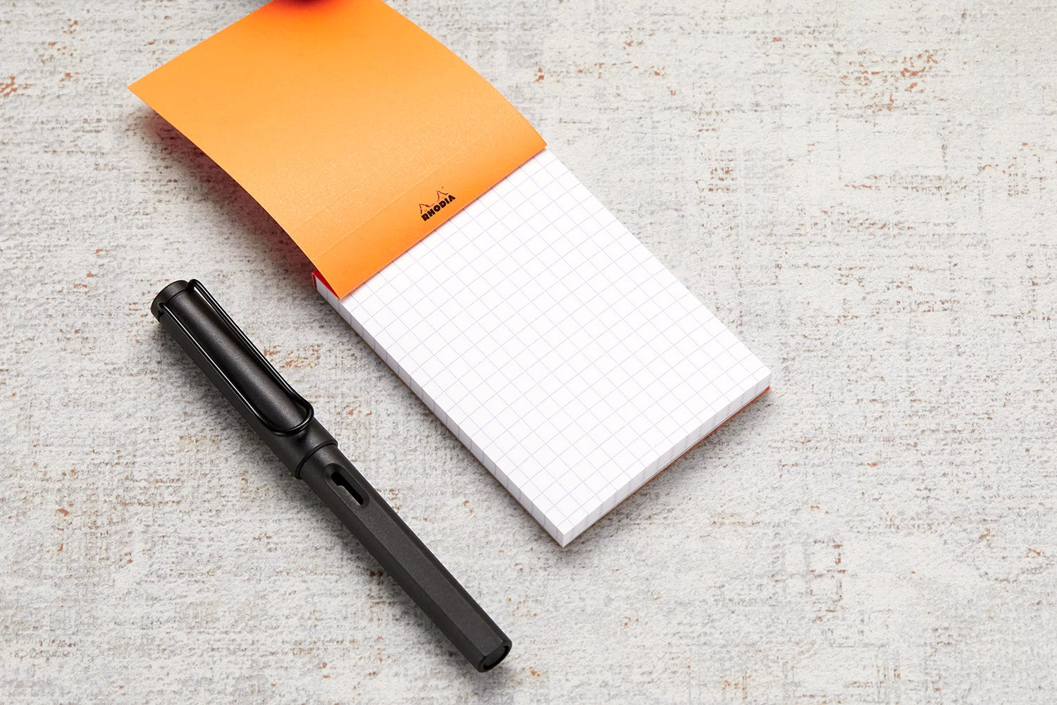 Rhodia No. 11 A7 Notepad - Orange, Graph - Image 6