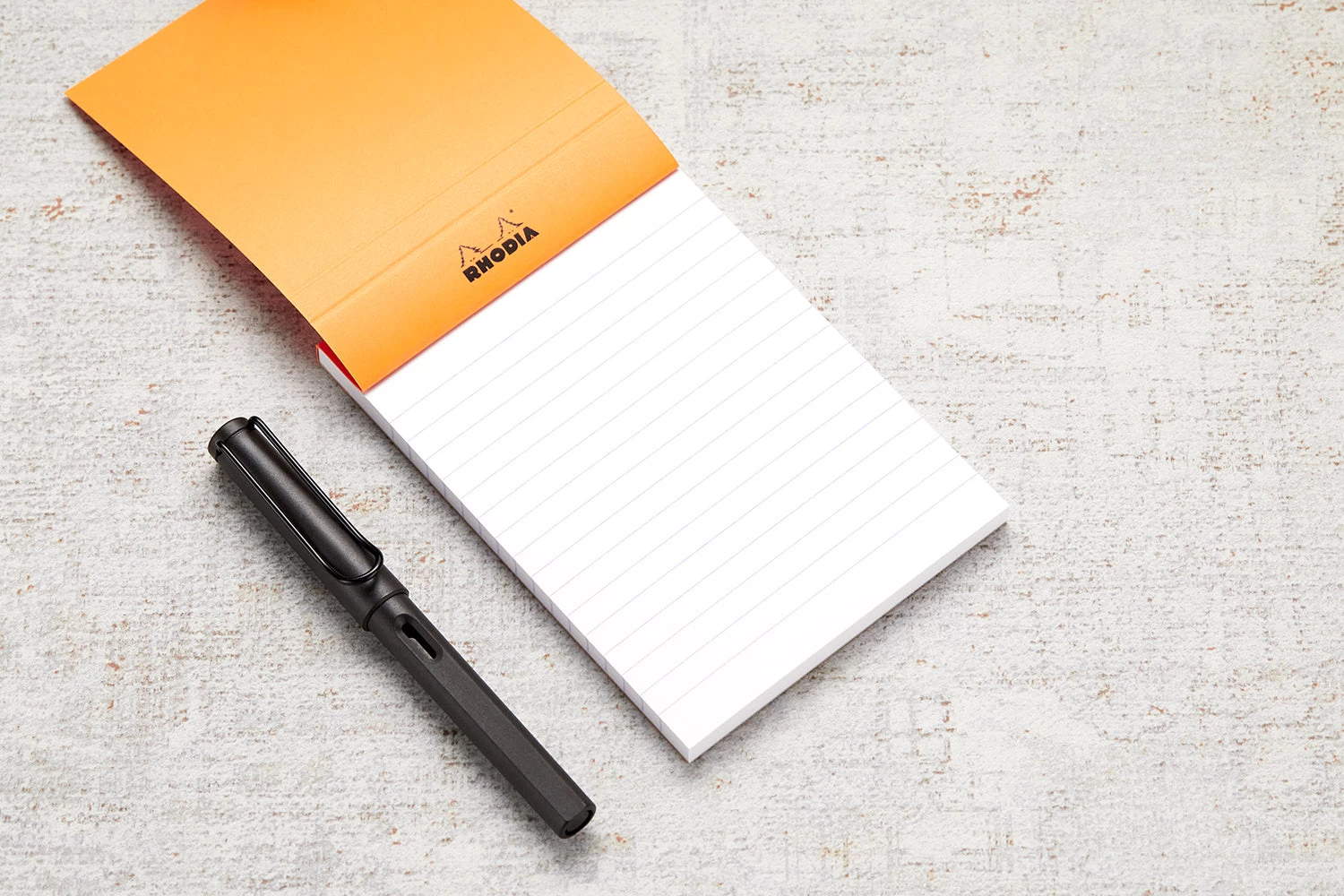 Rhodia No. 13 A6 Notepad - Orange, Lined - Image 6