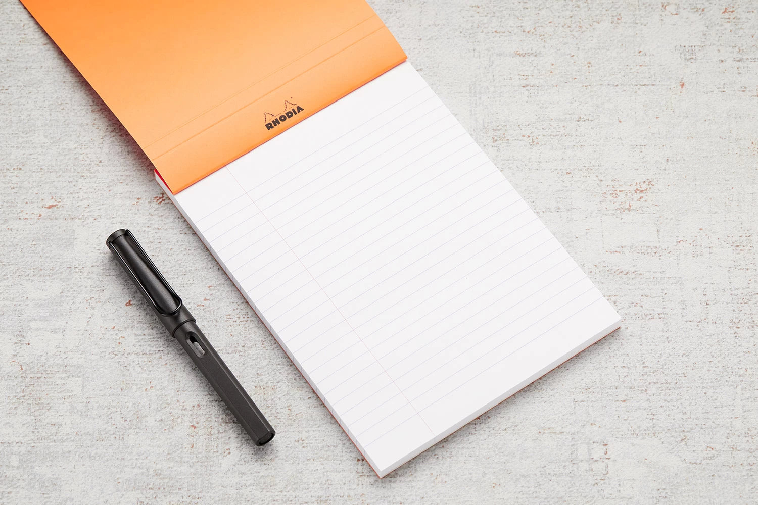 Rhodia No. 16 A5 Notepad - Orange, Lined - Image 8