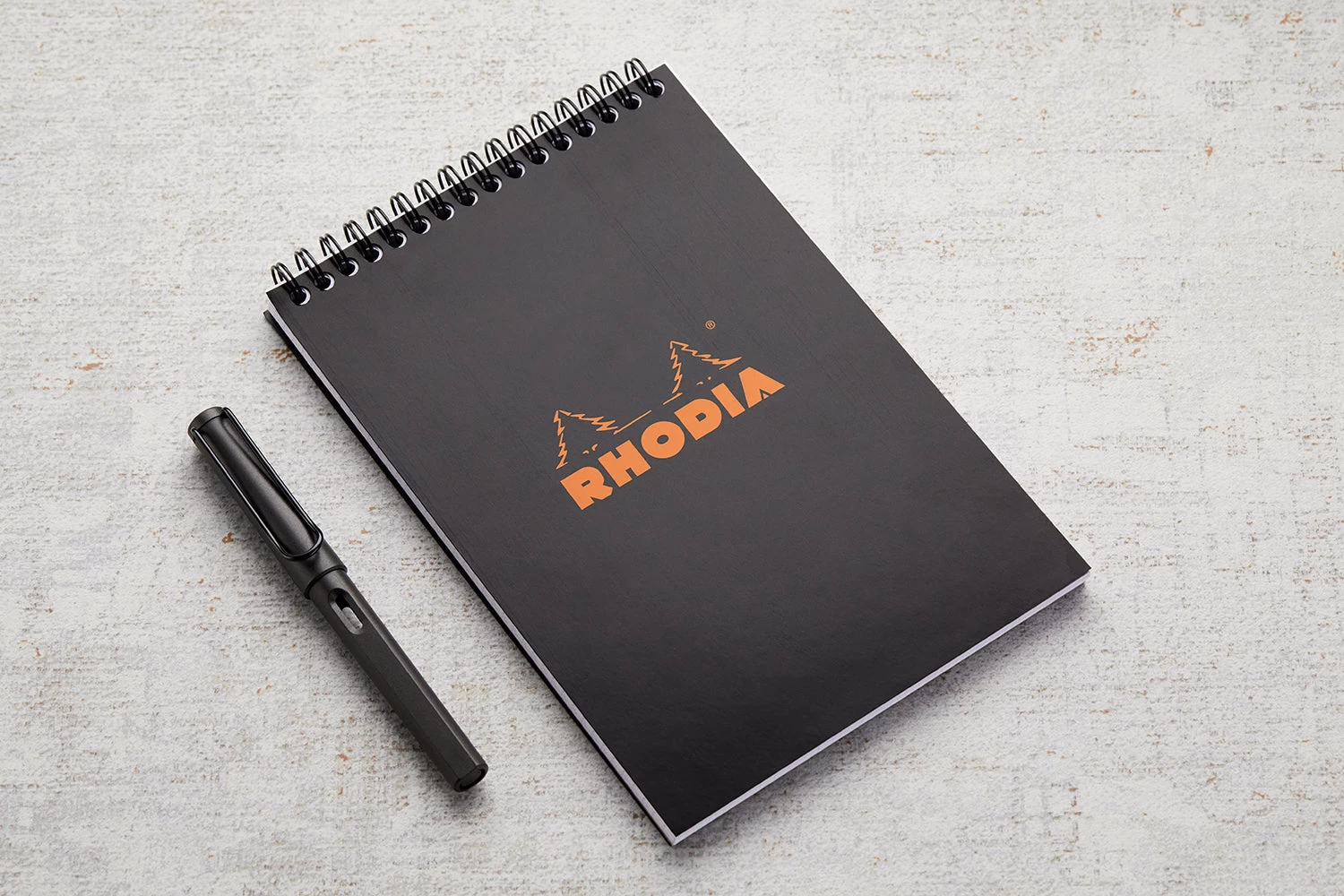 Rhodia No. 16 Top Wirebound A5 Notepad - Black, Graph - Image 4