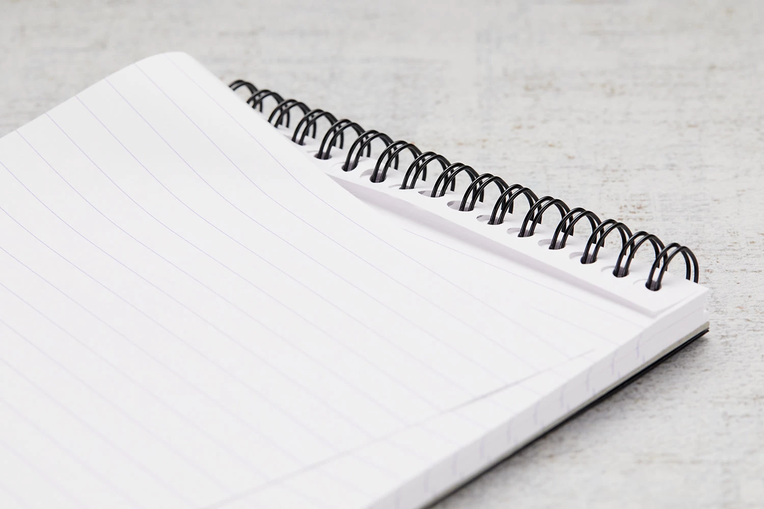 Rhodia No. 16 Top Wirebound A5 Notepad - Black, Lined - Image 8