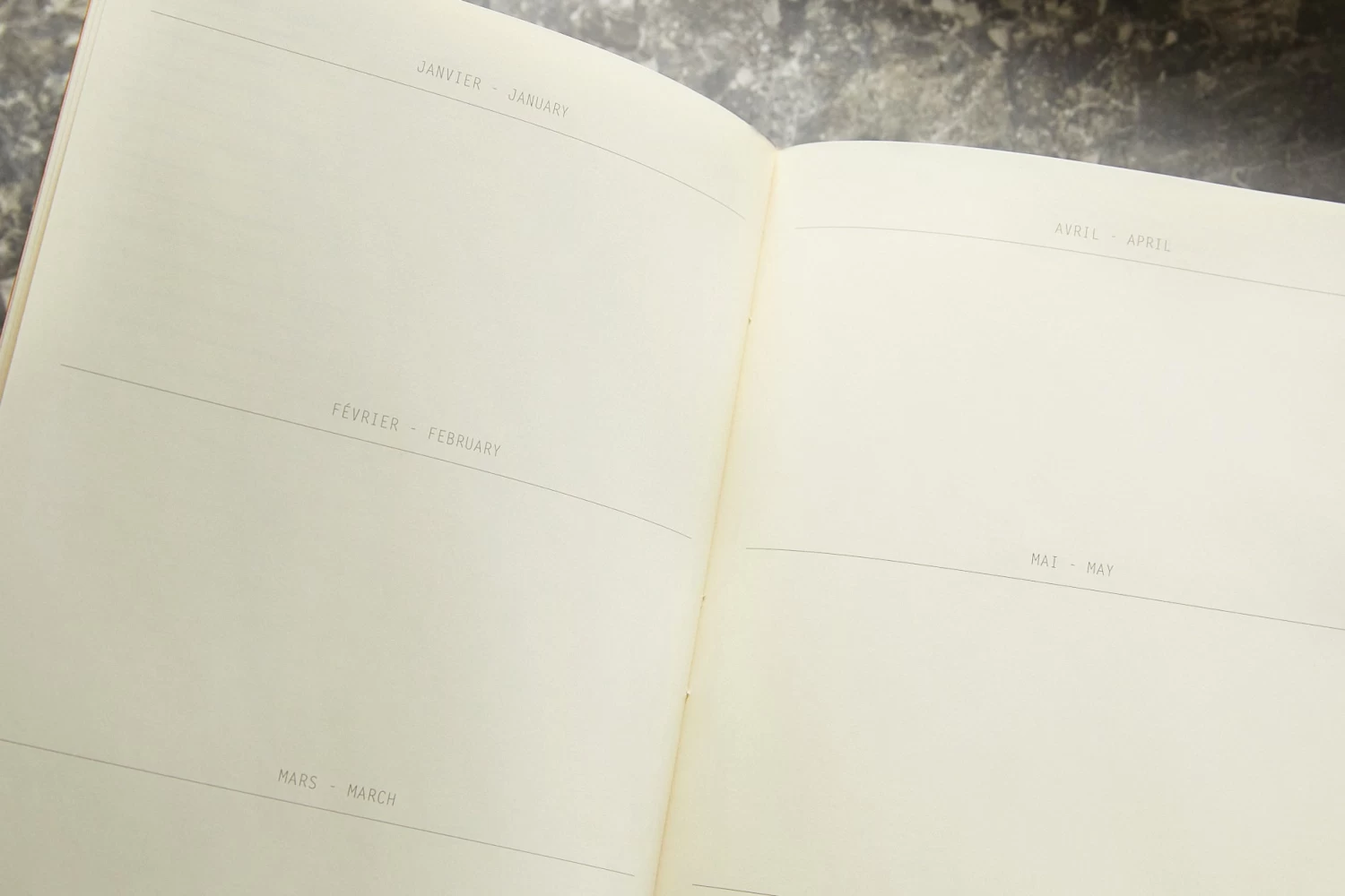 Rhodia Goalbook Dot Grid A5 Hardcover Journal - Raspberry (Ivory Paper) - Image 10