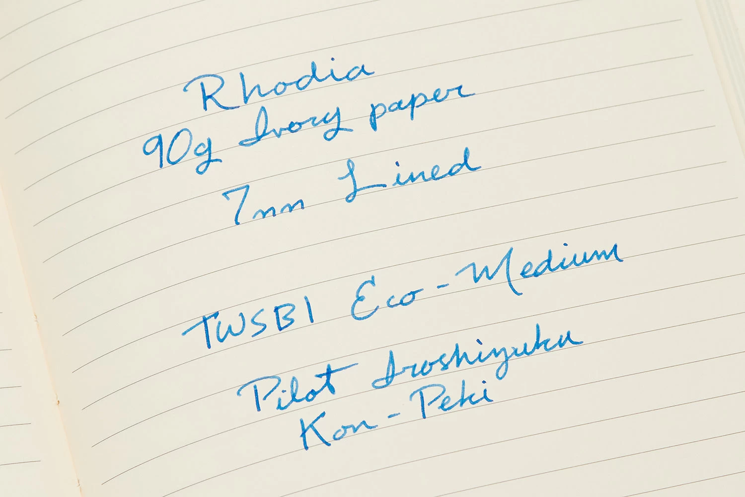 Rhodia A5 Webnotebook - Orange, Lined - Image 7