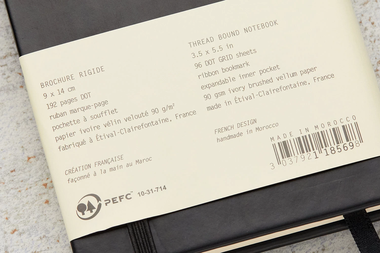 Rhodia Pocket Webnotebook - Black, Dot Grid - Image 4