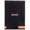 Rhodia No. 18 Premium A4 Notepad - Black, Blank