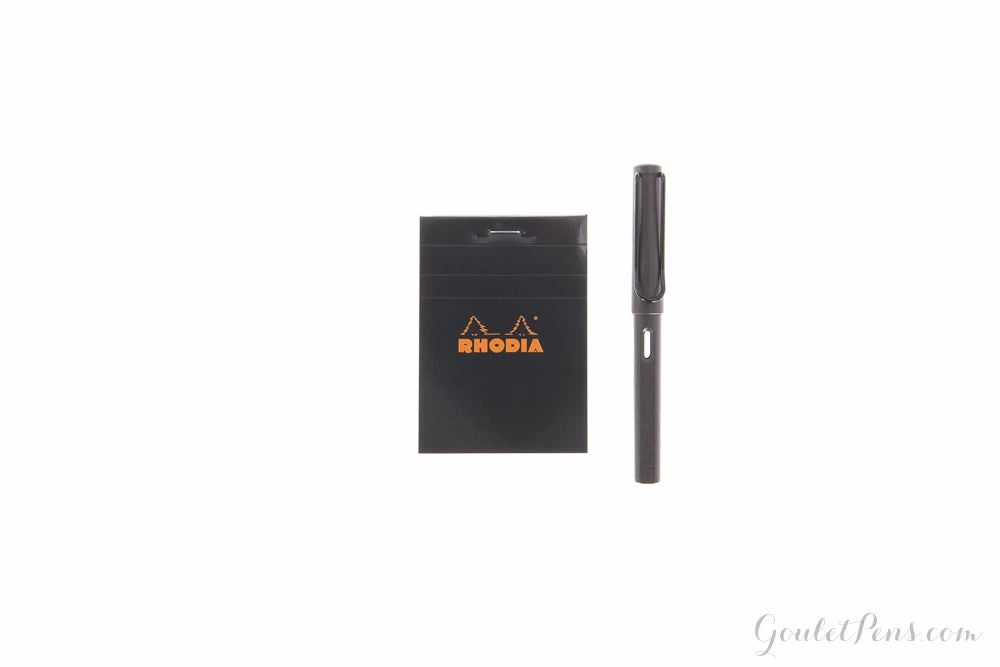 Rhodia No. 11 A7 Notepad - Black, Graph - Image 2