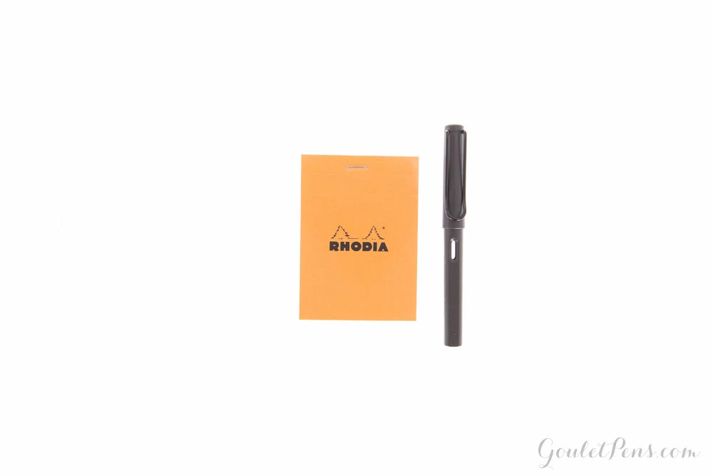 Rhodia No. 11 A7 Notepad - Orange, Graph - Image 2
