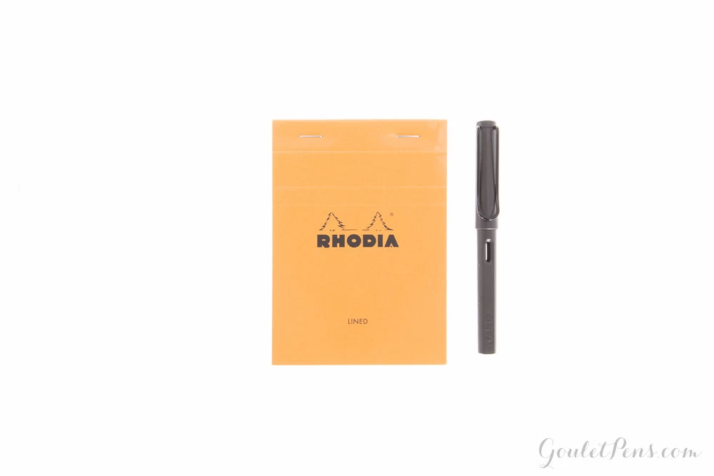 Rhodia No. 13 A6 Notepad - Orange, Lined - Image 2