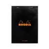 Rhodia No. 16 A5 Notepad - Black, Blank
