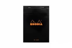 Rhodia No. 16 A5 Notepad - Black, Blank