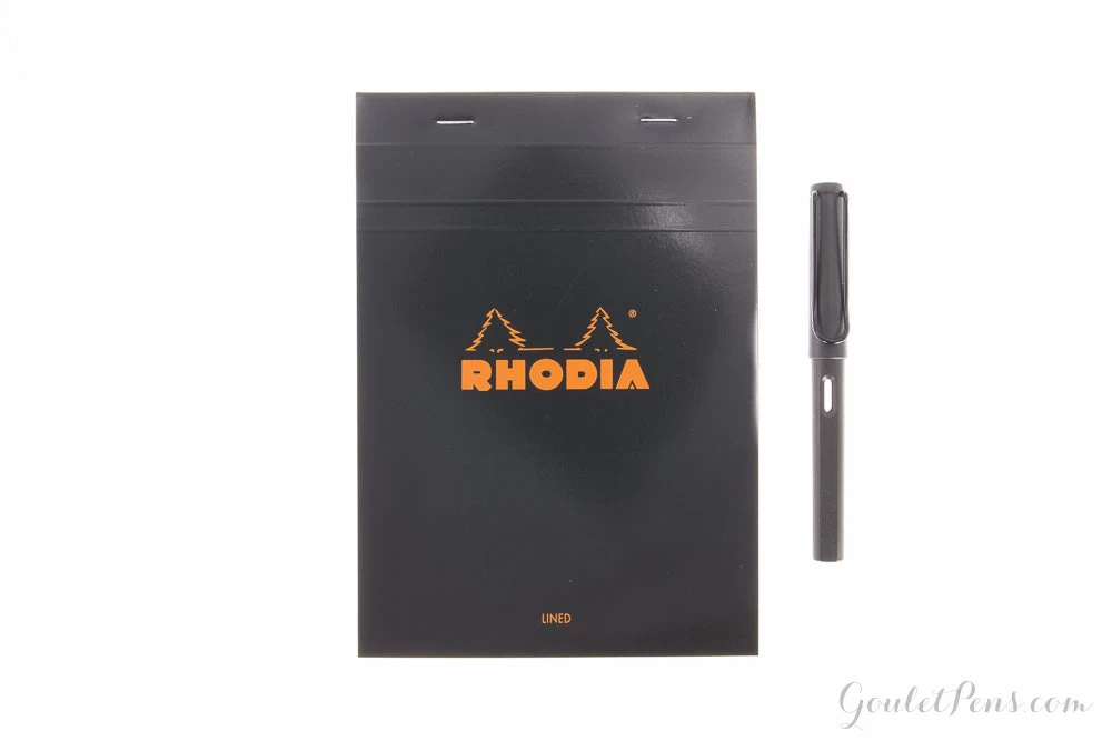 Rhodia No. 16 A5 Notepad - Black, Lined - Image 3