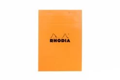 Rhodia No. 16 A5 Notepad - Orange, Graph