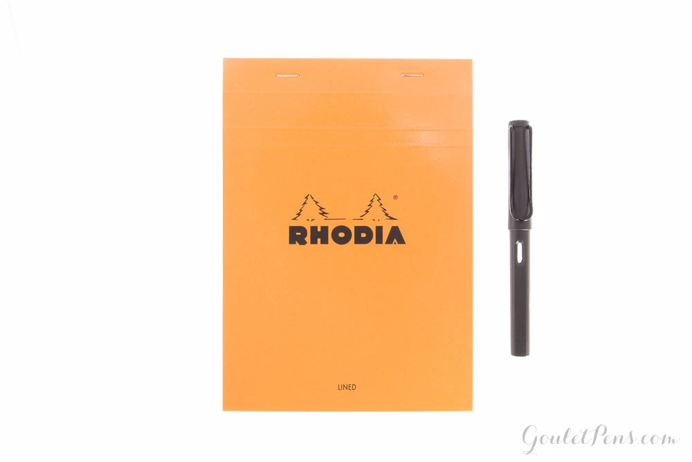 Rhodia No. 16 A5 Notepad - Orange, Lined - Image 2
