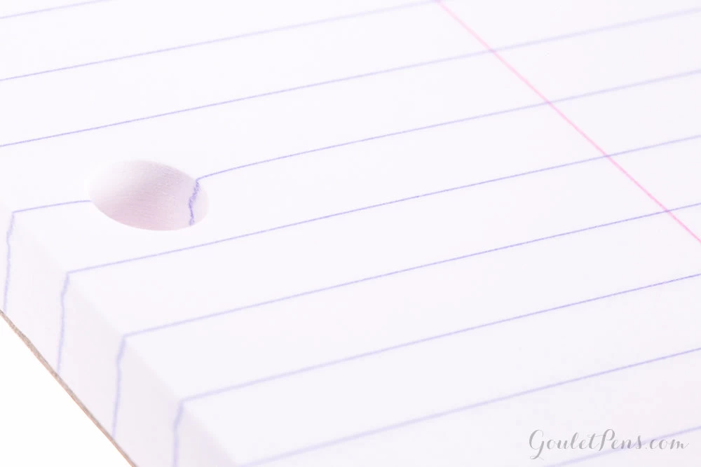 Rhodia No. 18 A4 Notepad - Black, Lined With 3-Hole Punch - Image 2