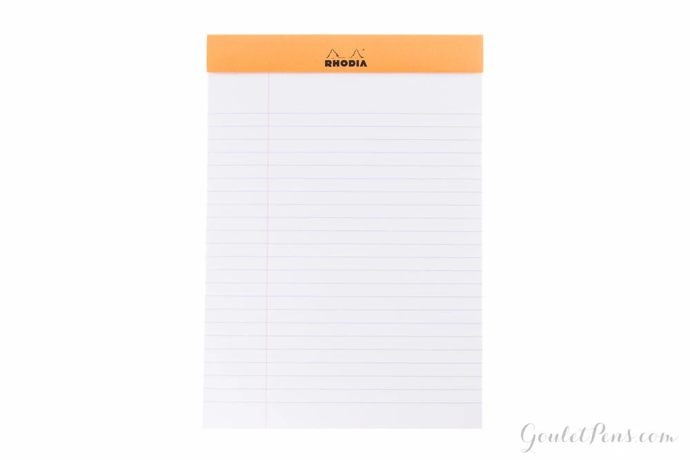 Rhodia No. 16 A5 Notepad - Orange, Lined - Image 4