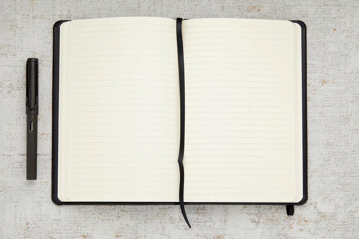 Rhodia A5 Webnotebook - Black, Lined - Image 3