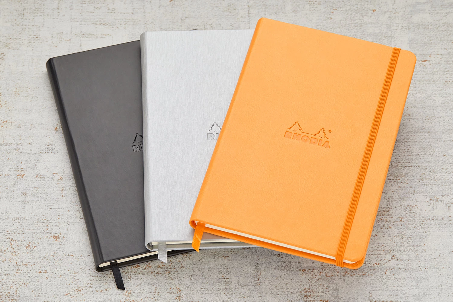Rhodia A5 Webnotebook - Black, Lined - Image 9
