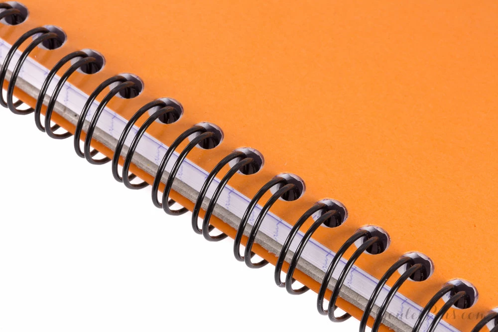 Rhodia No. 18 Top Wirebound A4 Notepad - Orange, Graph - Image 3
