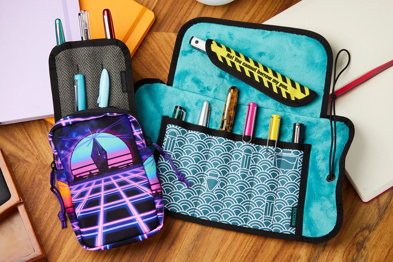 Rickshaw Bagworks Deluxe 6-Pen Roll - Mt. Fuji - Image 13