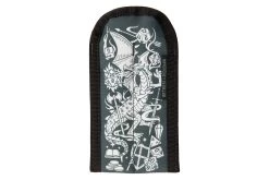 Retro 51 X Rickshaw Bagworks 2 Pen Coozy - Fire & Dice