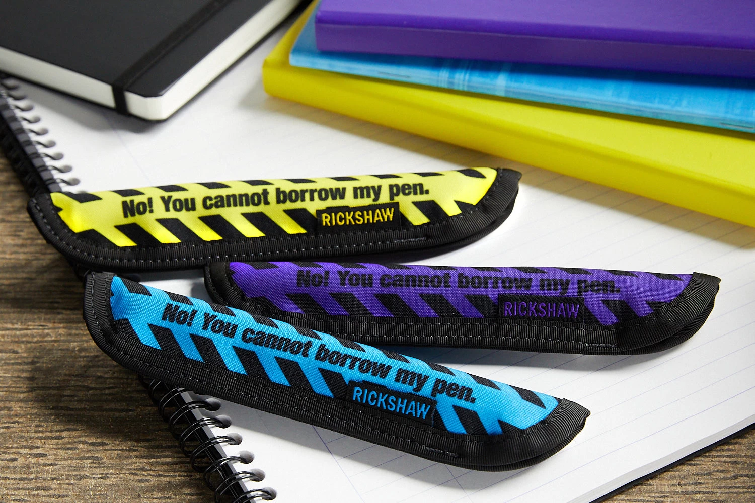 Rickshaw Bagworks 1 Pen Sleeve - No Borrow Yellow - Image 6