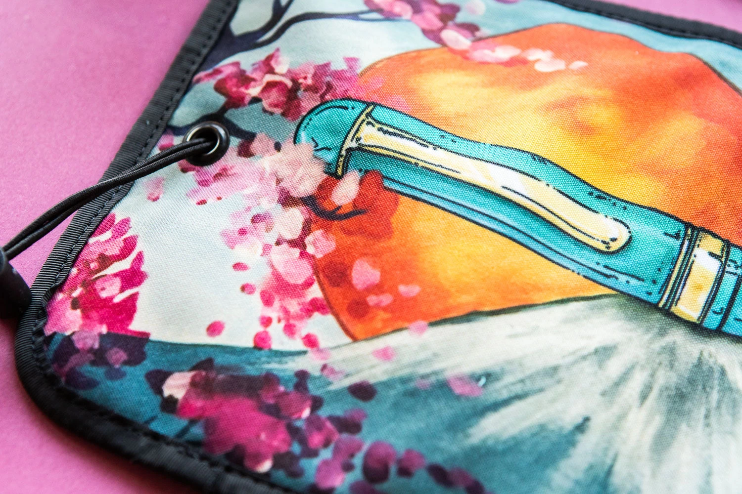 Rickshaw Bagworks Deluxe 6-Pen Roll - Mt. Fuji - Image 9