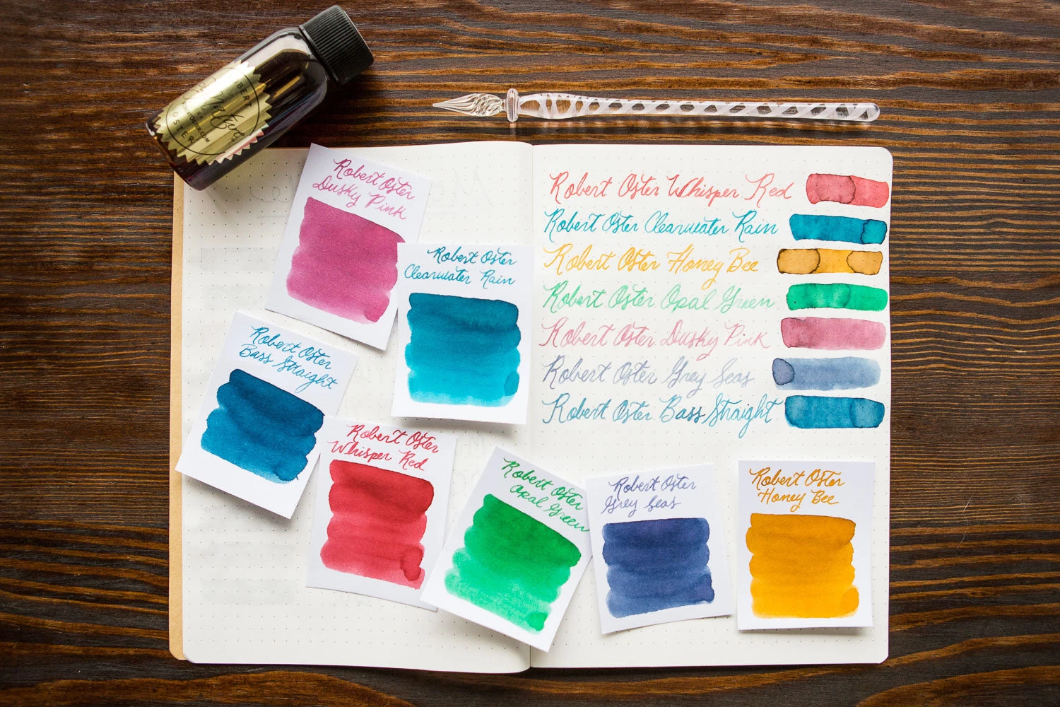 Robert Oster Honey Bee - 50ml Bottled Ink - Image 9