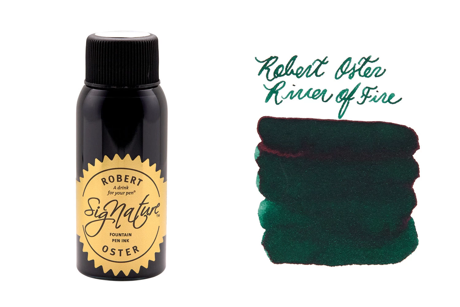 Robert Oster River Of Fire - 50ml Bottled Ink