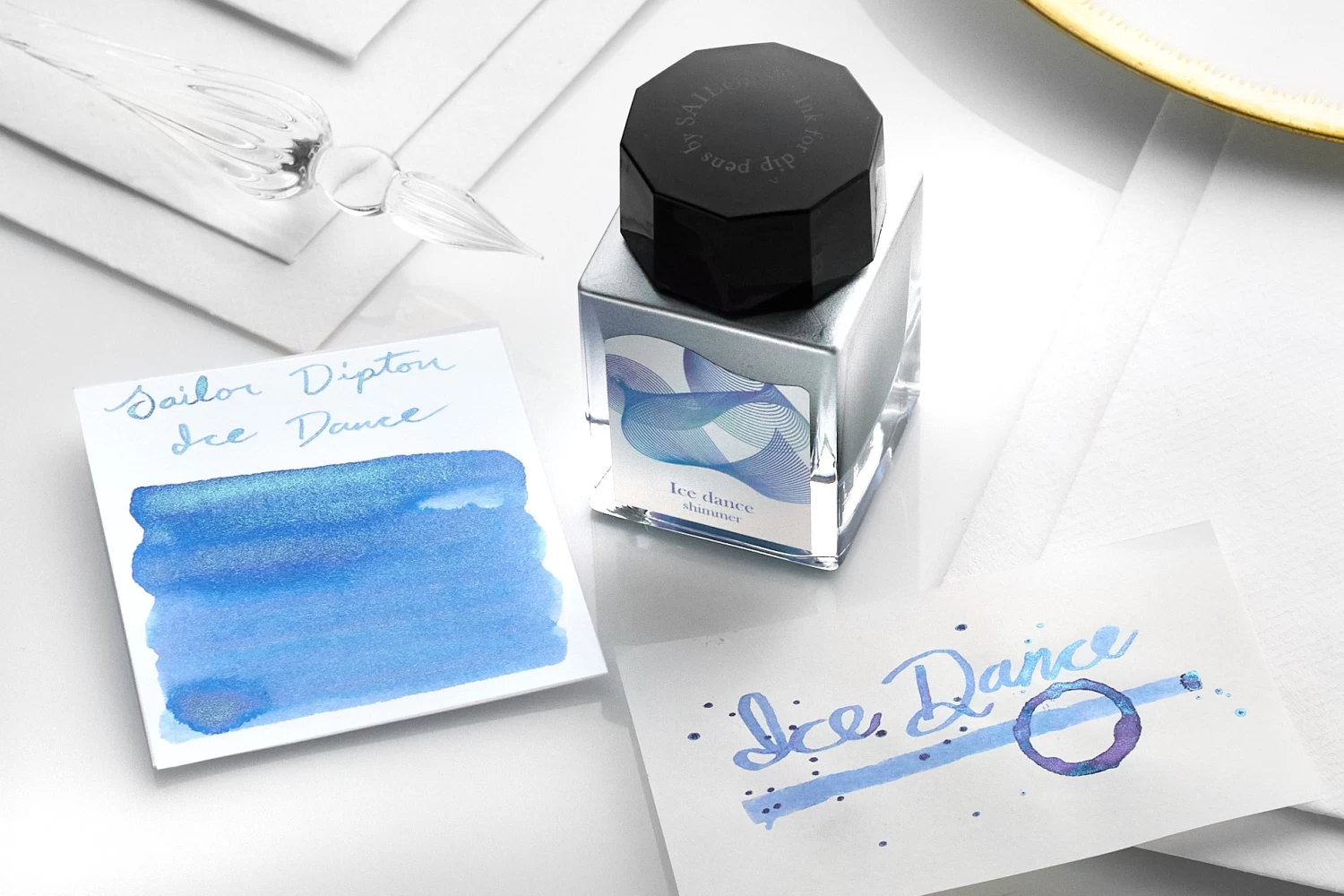 Sailor Dipton Ice Dance - 20ml Bottled Ink - Image 6
