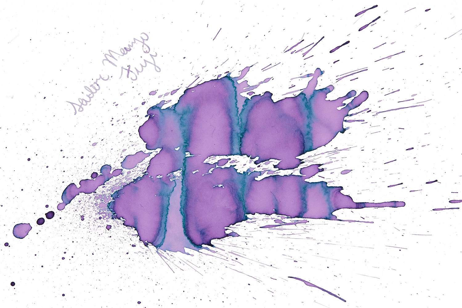 Sailor Manyo Fuji - 50ml Bottled Ink - Image 5