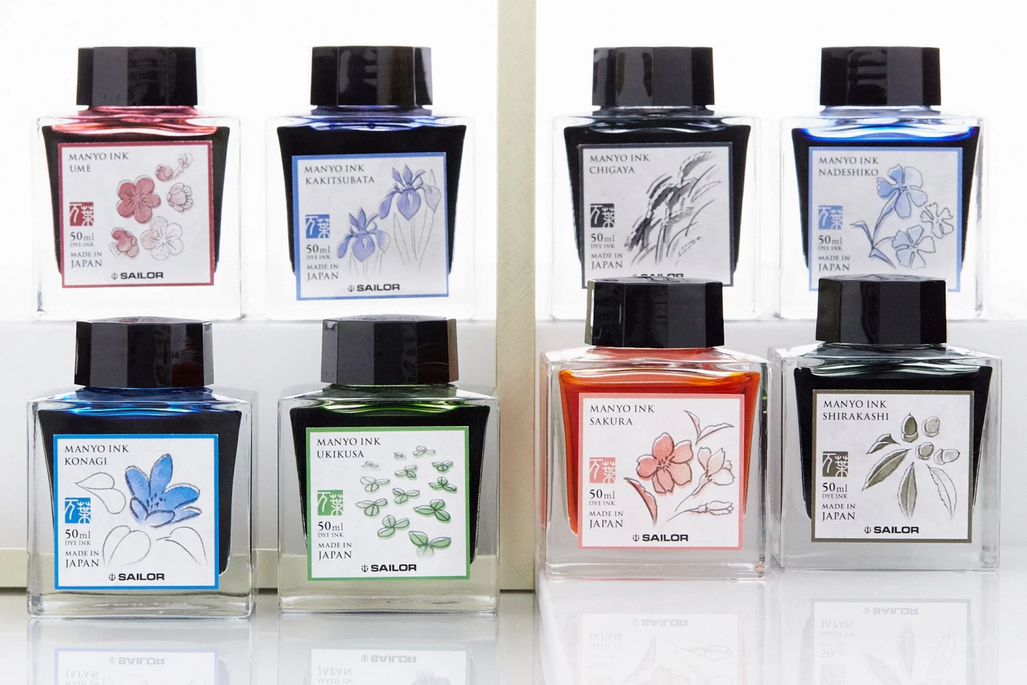 Sailor Manyo Nadeshiko - 50ml Bottled Ink - Image 4