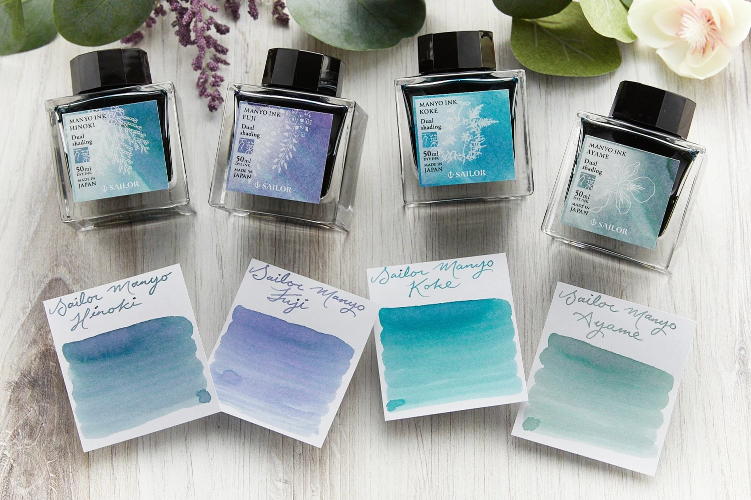 Sailor Manyo Fuji - 50ml Bottled Ink - Image 12