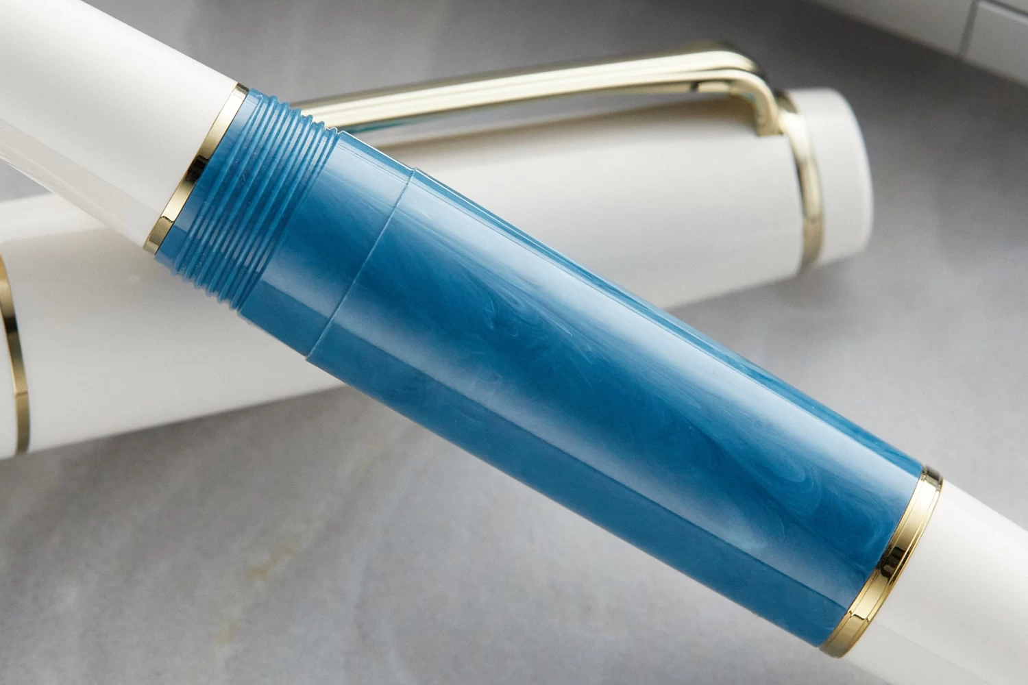Sailor Pro Gear Slim Mini Rencontre Fountain Pen - Bleu Ciel - Image 10