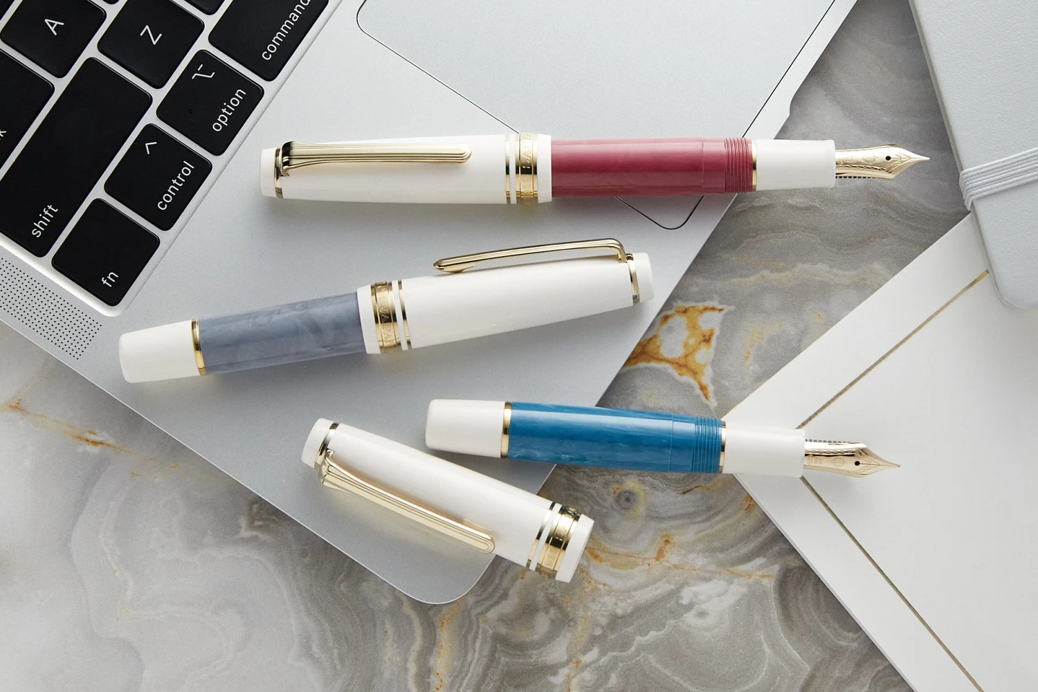 Sailor Pro Gear Slim Mini Rencontre Fountain Pen - Bleu Ciel - Image 12