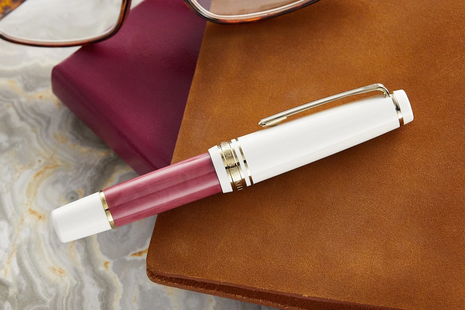 Sailor Pro Gear Slim Mini Rencontre Fountain Pen - Bordeaux Fonce - Image 7