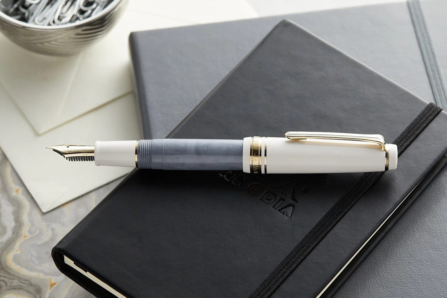Sailor Pro Gear Slim Mini Rencontre Fountain Pen - Gris Fer - Image 6