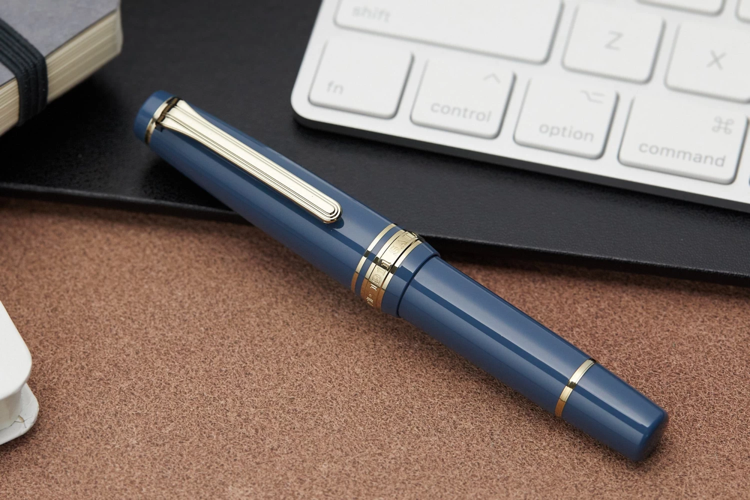 Sailor Pro Gear Slim Mini Fountain Pen - Ayur Blue - Image 7